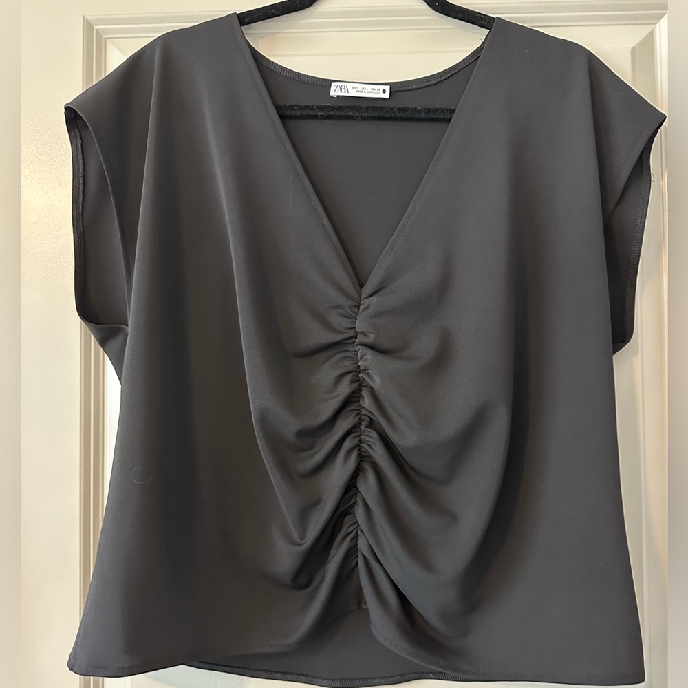 Black Zara top